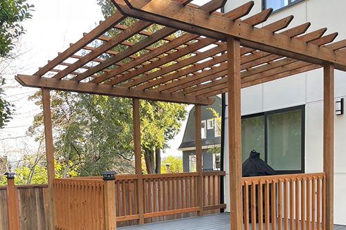 pergola Pergola by Seattle Sustainable Landscapes